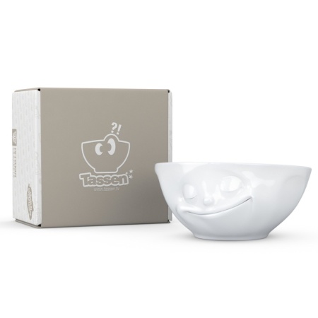 Чаша 350мл Tassen Happy белая детальная картинка 