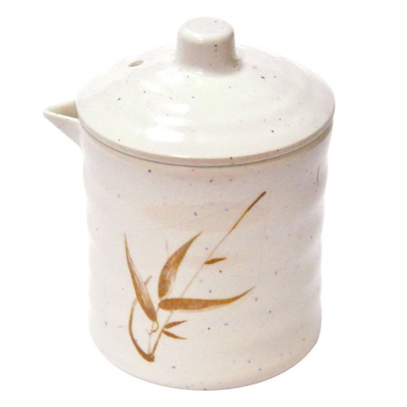 Соусник с крышкой 165мл Ø67мм "Элегантный бамбук" меламин детальная картинка 