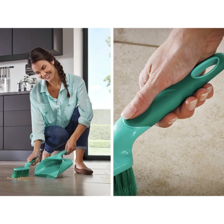 Щетка-сметка с совком детальная картинка 