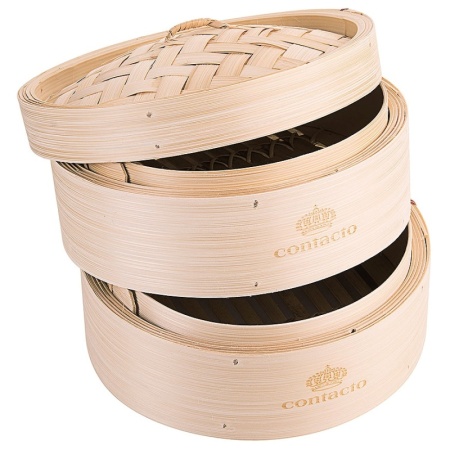 Пароварка Ø20x(h)15см с двумя ярусами детальная картинка 