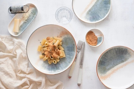 Тарелка для пасты Ø25см 1300мл FIUM Hygge детальная картинка 