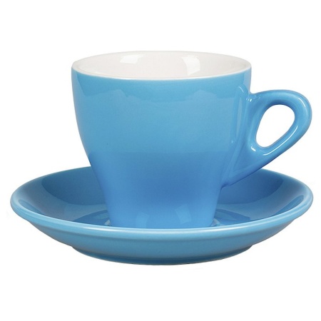 Кофейная пара 280мл BARISTA, цвет синий детальная картинка 