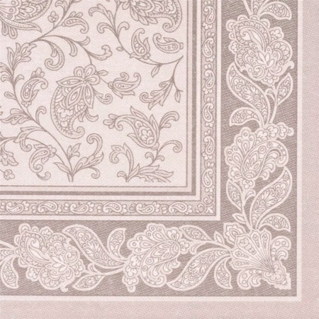 Салфетка 40x40см ROYAL Collection Ornaments Mocca, 50шт детальная картинка 