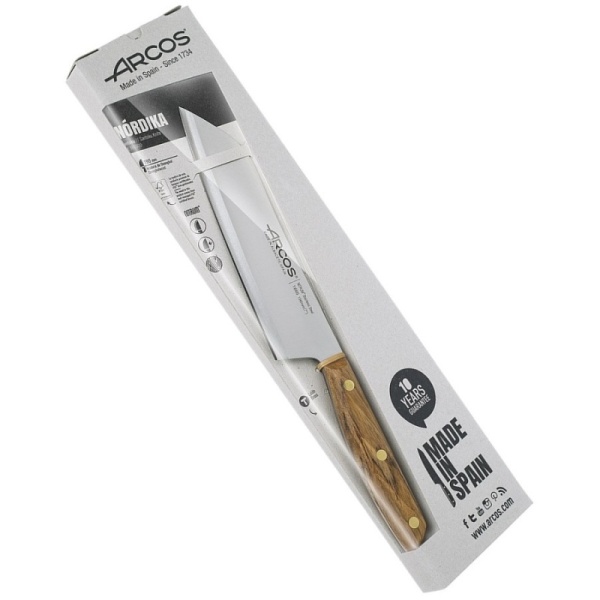 Фото Нож японский Santoku 19см NORDIKA