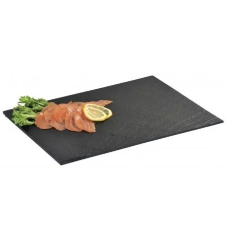 Доска для сервировки 40х30см сланец детальная картинка 