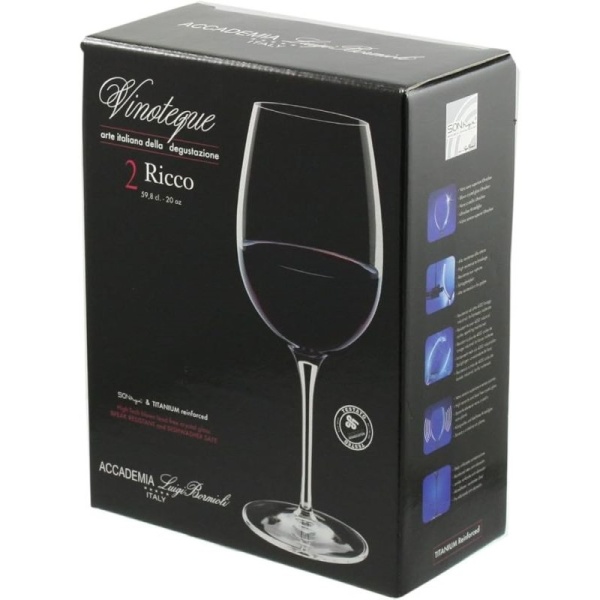 Фото Набор бокалов для вина 590мл Ricco VINOTEQUE, 2шт
