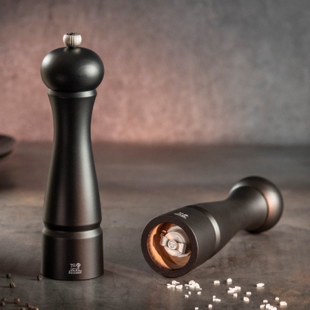 Мельница для соли FESTIVAL matt black 22см - ZIRLION детальная картинка 