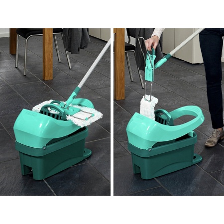 Ведро для уборки Profi XL 8л с прессом для отжима на колесиках детальная картинка 
