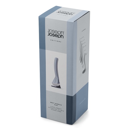 Набор кухонных инструментов Nest Plus синий, 5 предметов на подставке - 10526 Joseph Joseph детальная картинка 