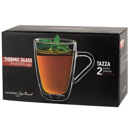 Набор кружек 320мл Thermic Glass, 2шт детальная картинка 
