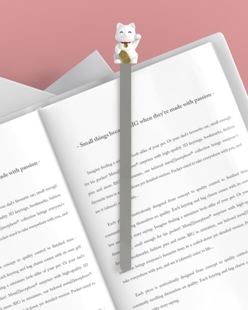 Закладка для книг "Кот Манэки-Нэко" детальная картинка 