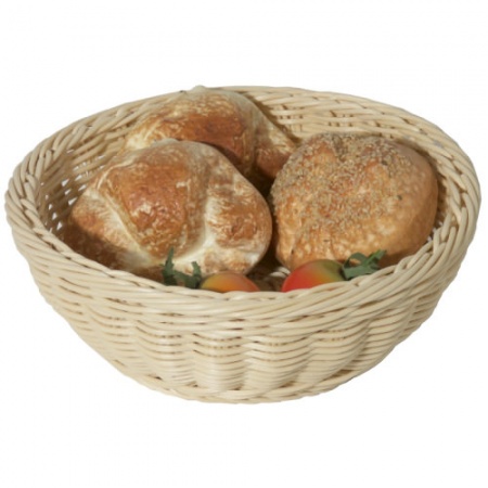 Корзинка для хлеба круглая 23х9.5см детальная картинка 
