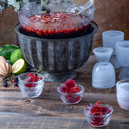 Соусник стеклянный 8.5x(h)4.5см Sea Urchin прозрачный детальная картинка 