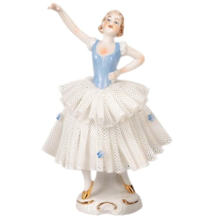 Статуэтка "Танец в синем" детальная картинка 