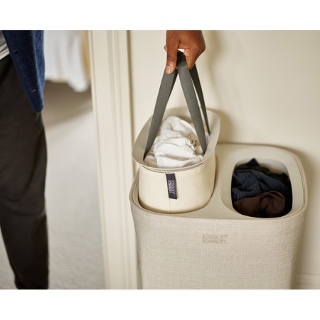 Корзина для белья Tota 60л Ecru - 50019 Joseph Joseph детальная картинка 