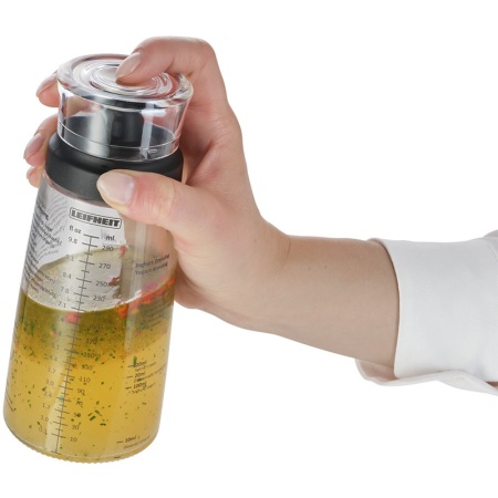 Шейкер для заправки салатов 300мл 7.4х20см детальная картинка 