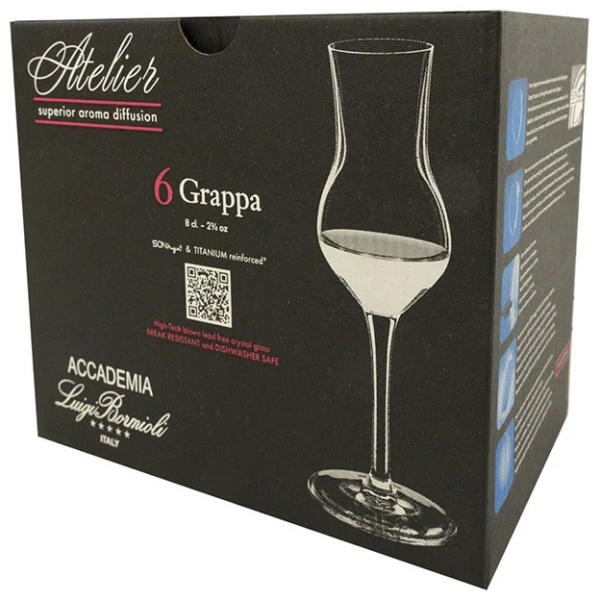 Фото Набор рюмок для граппы 80мл ATELIER Grappa, 6шт
