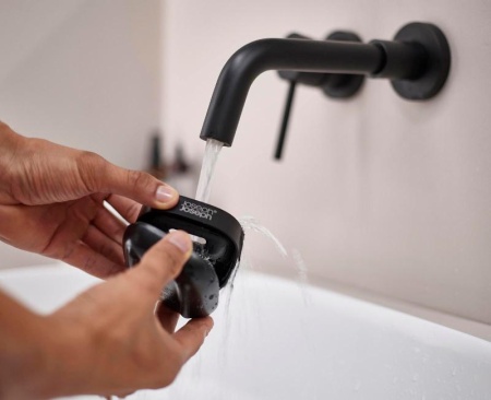 Мыльница Slim Compact черная - 70601 Joseph Joseph детальная картинка 