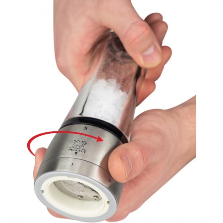 Мельница для соли DAMAN u'Select Transparent 16см - Zirlion детальная картинка 