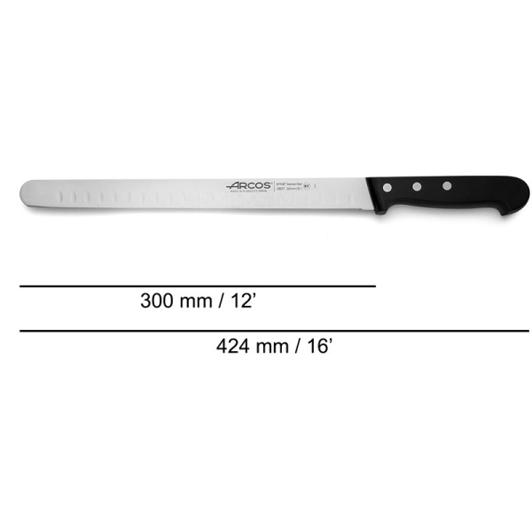 Нож UNIVERSAL 30см для лосося детальная картинка 