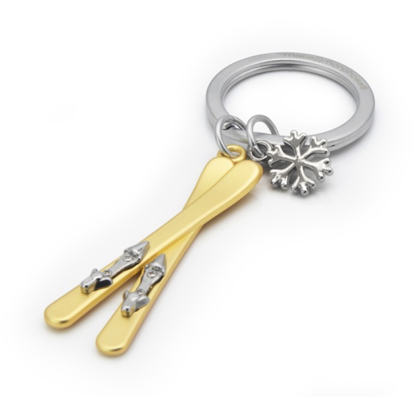 Фото Брелок для ключей "Лыжи"