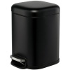 Ведро мусорное с педалью 6л графит детальная картинка 