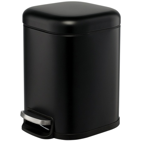 Ведро мусорное с педалью 6л графит детальная картинка 