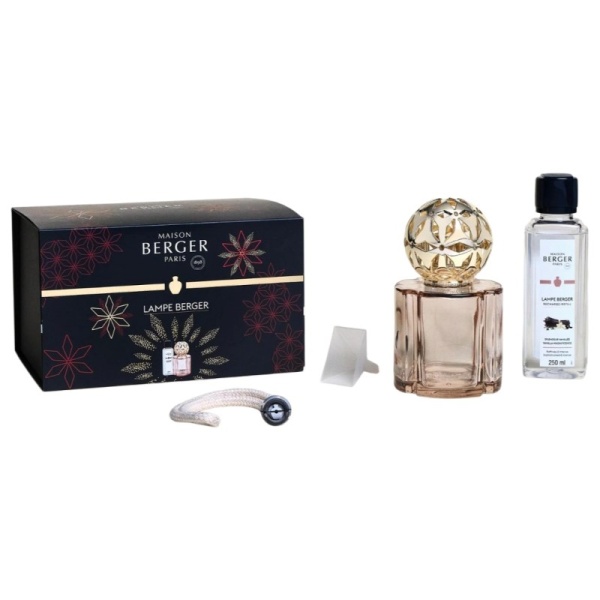 Фото Подарочный набор «Помелис» нюдовая лампа Берже и аромат «Ванильное великолепие» (Vanilla Magnificence) 250мл