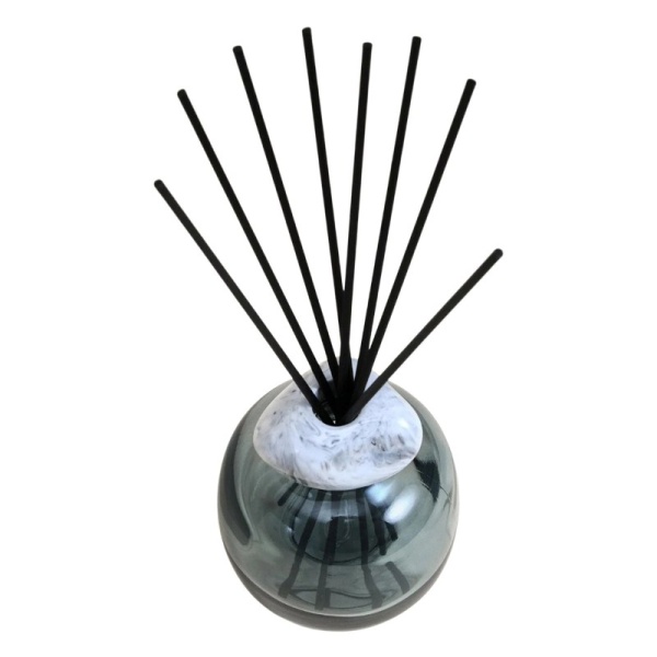 Фото Дизайнерский аромадиффузор «‎Бирюзовый» 180мл с ароматом «Белый чай» (Pure White Tea)