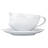 Чашка с блюдцем 200мл Tassen Snoozy белая детальная картинка 