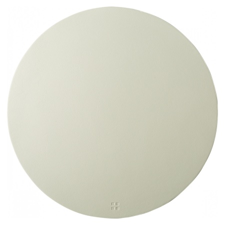 Плейсмат круглый ø38см PVC белый детальная картинка 