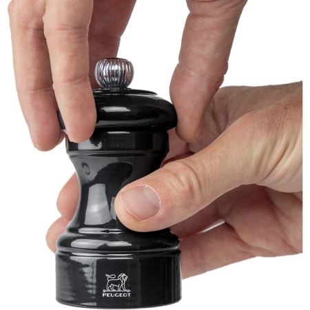 Мельница для перца BISTRORAMA Black lacquer 10см детальная картинка 