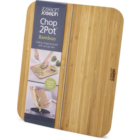 Доска разделочная Chop2Pot 25x21см бамбук - 60111 Joseph Joseph детальная картинка 