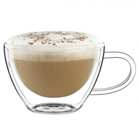 Набор чашек 385мл Thermic Glass, 2шт детальная картинка 