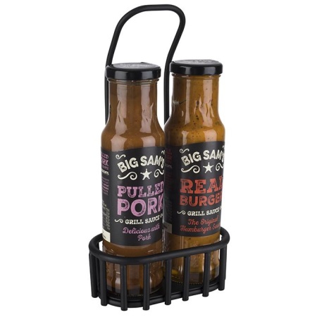 Подставка для специй URBAN 13x8.5x(h)25см с держателем меню детальная картинка 