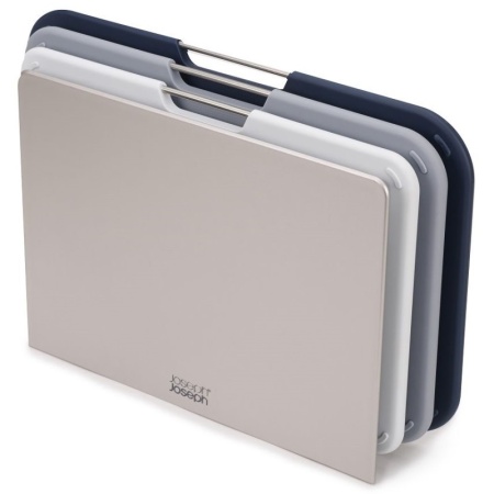 Набор разделочных досок 30x20см Nest Regular серый, 3шт - 60146 Joseph Joseph детальная картинка 