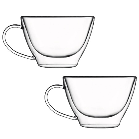 Набор чашек 385мл Thermic Glass, 2шт детальная картинка 