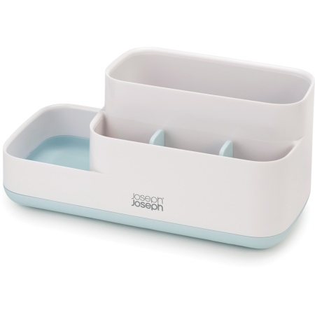 Органайзер для ванной комнаты EasyStore бело-голубой - 70504 Joseph Joseph детальная картинка 