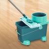 Комплект для уборки Clean Twist XL Mobile ведро 20л на колесиках с отжимом и швабра 42см детальная картинка 