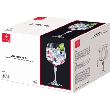Бокал для коктейля 745мл Gin Tonic AMERICA'20s детальная картинка 