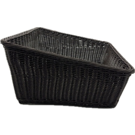 Корзинка для хлеба 43x43x24x14см BROWN пластик детальная картинка 