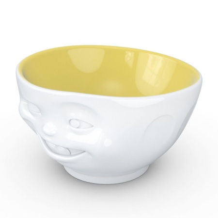 Чаша 500мл Tassen Winking белая-желтая детальная картинка 