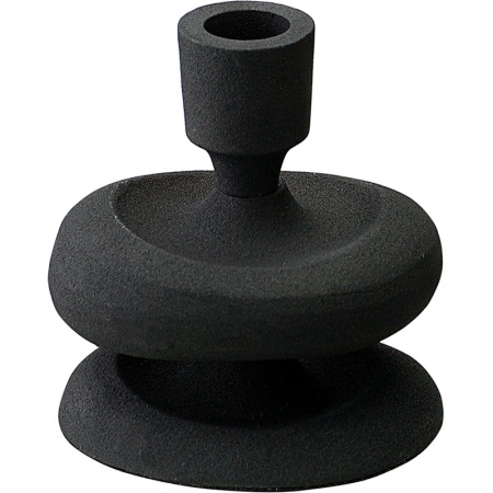 Подсвечник 12см Vivlend черный детальная картинка 