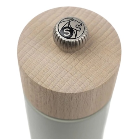 Мельница для соли BOREAL sage green 12см - Zirlion детальная картинка 