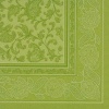 Салфетка 40x40см ROYAL Collection Ornaments оливковая, 20шт детальная картинка 