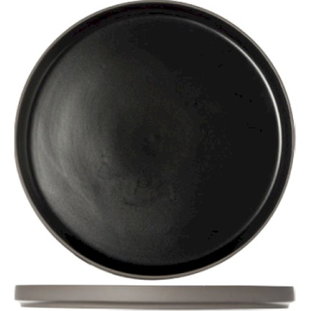 Тарелка 22х(h)2см 1350 BLACK детальная картинка 