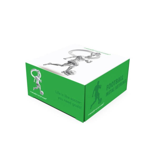 Фото Брелок для ключей "Футболист с мячом"