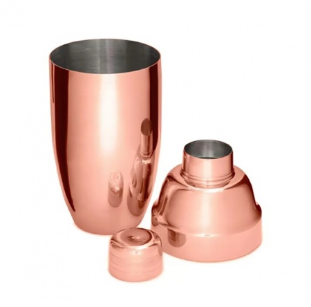 Шейкер барный 500мл Barbossa медный цвет детальная картинка 