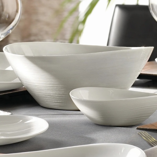 Фото Салатник 350мл 15x14см овальный PROMETEO