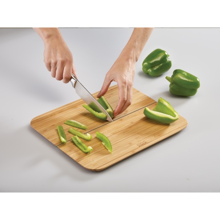 Доска разделочная Chop2Pot 25x21см бамбук - 60111 Joseph Joseph детальная картинка 